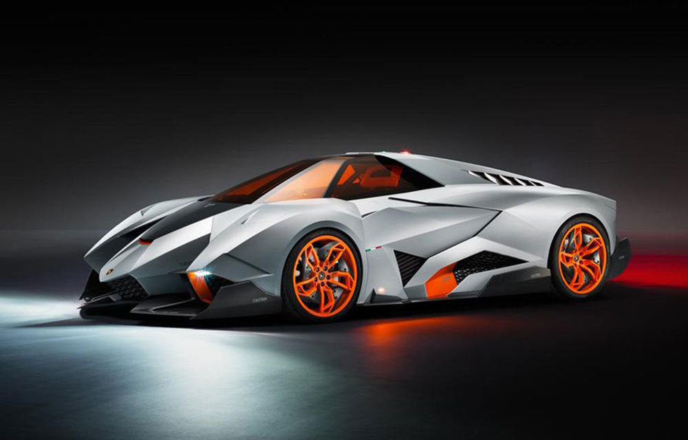 Lamborghini Egoista - conceptul unui supercar cu un singur loc - Poza 1