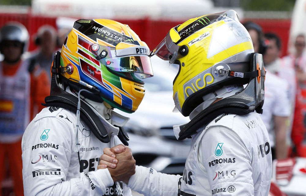 Rosberg şi Hamilton: &quot;Nu înţelegem ce s-a întâmplat cu pneurile&quot; - Poza 1