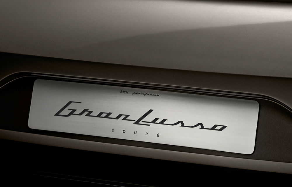 BMW Gran Lusso Coupe Concept, primul &quot;fruct&quot; al colaborării cu Pininfarina - Poza 2