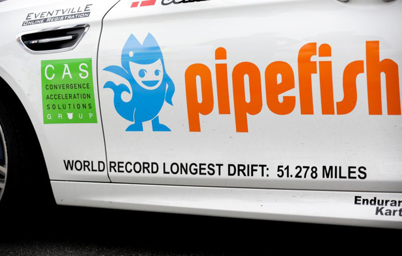 Recordul mondial la drift continuu a fost doborât de un BMW M5: 82.5 kilometri fără oprire! - Poza 7