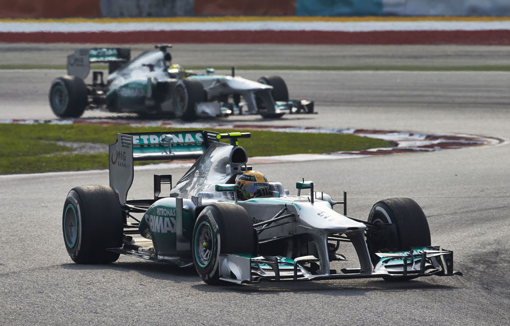 Mercedes anticipează conflicte între Hamilton şi Rosberg - Poza 1