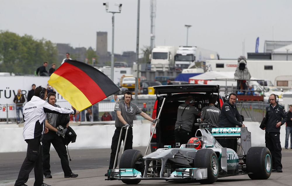 GALERIE FOTO: Schumacher, tur demonstrativ pe Nurburgring - Poza 8