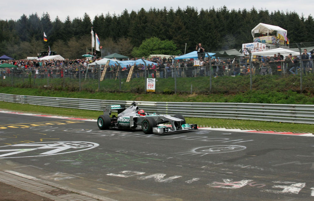 GALERIE FOTO: Schumacher, tur demonstrativ pe Nurburgring - Poza 3