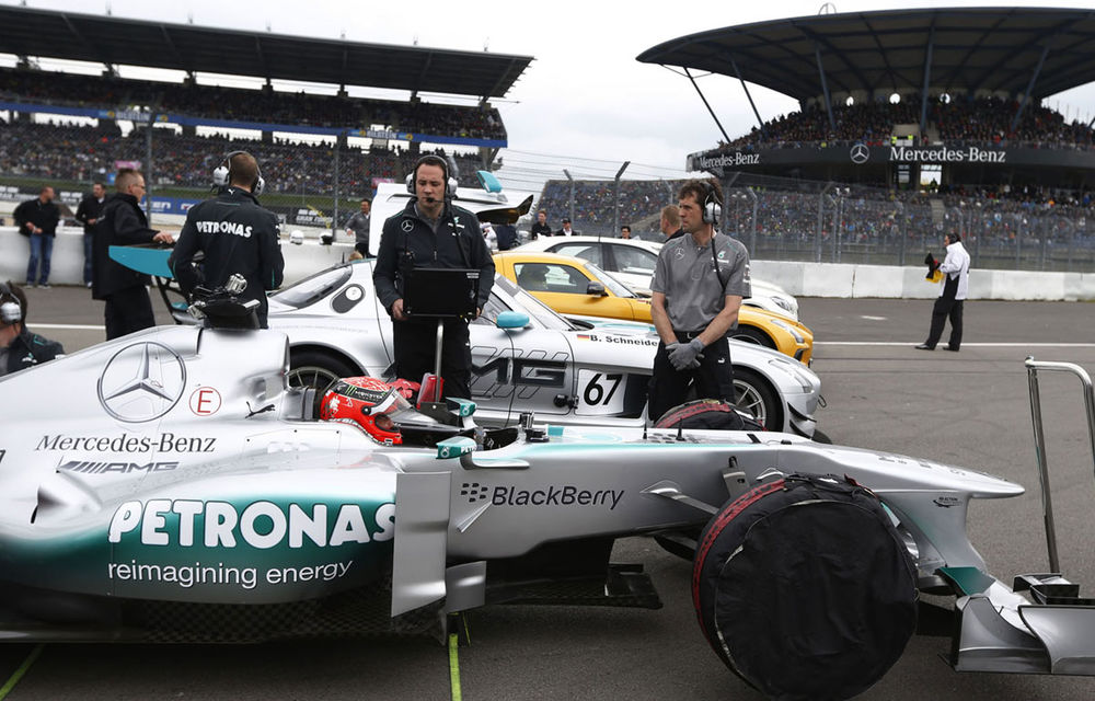 GALERIE FOTO: Schumacher, tur demonstrativ pe Nurburgring - Poza 10