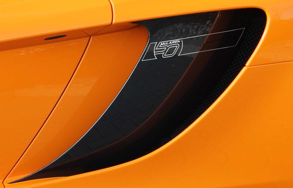 McLaren sărbătoreşte 50 de ani de existenţă cu o ediţie specială MP4-12C - Poza 4