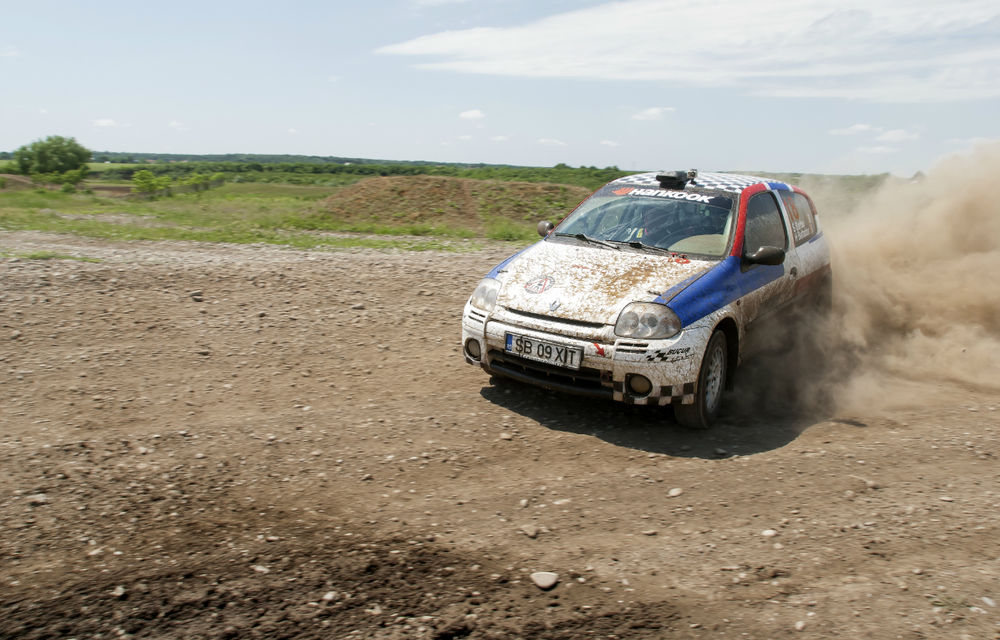 Salvatore Arcarese, singurul reprezentant al României în Clio Cup, a testat un Clio RS la Ciolpani - Poza 4