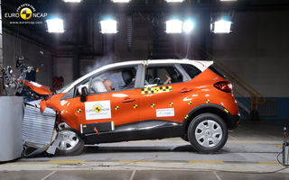 Renault Captur şi Chevrolet Trax au primit cinci stele la testele EuroNCAP