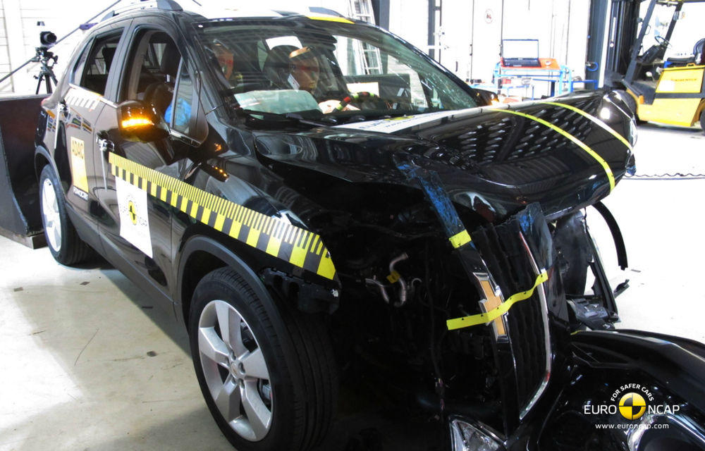 Renault Captur şi Chevrolet Trax au primit cinci stele la testele EuroNCAP - Poza 6