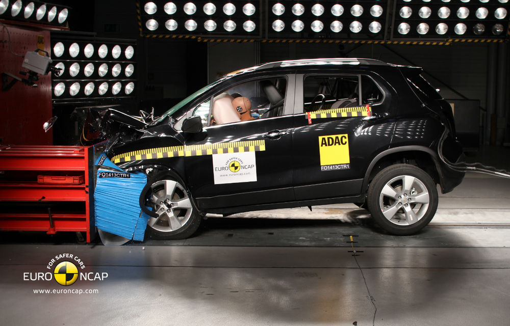 Renault Captur şi Chevrolet Trax au primit cinci stele la testele EuroNCAP - Poza 2