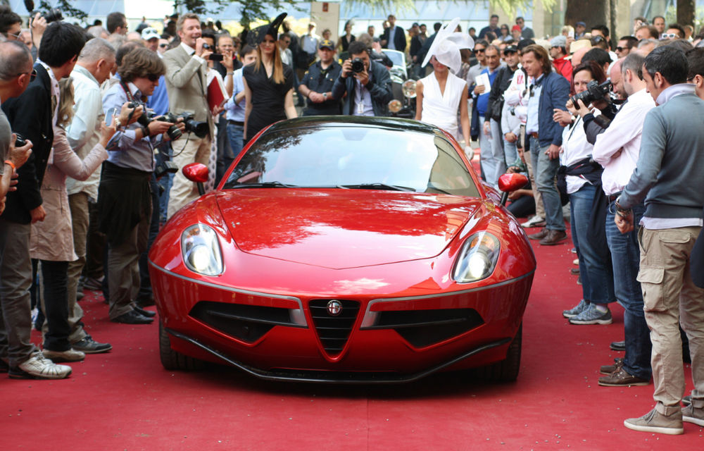 Alfa Romeo Disco Volante câştigă premiul de design la Concursul de Eleganţă de la Villa d'Este - Poza 1