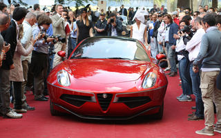 Alfa Romeo Disco Volante câştigă premiul de design la Concursul de Eleganţă de la Villa d'Este