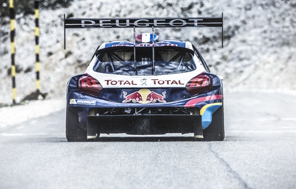 Peugeot 208 T16 a încheiat primele teste pe şosea înainte de Pikes Peak - Poza 8