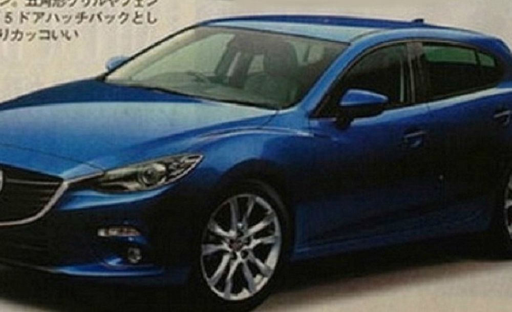 Mazda3 va primi o nouă generaţie în toamnă - primele imagini neoficiale - Poza 1