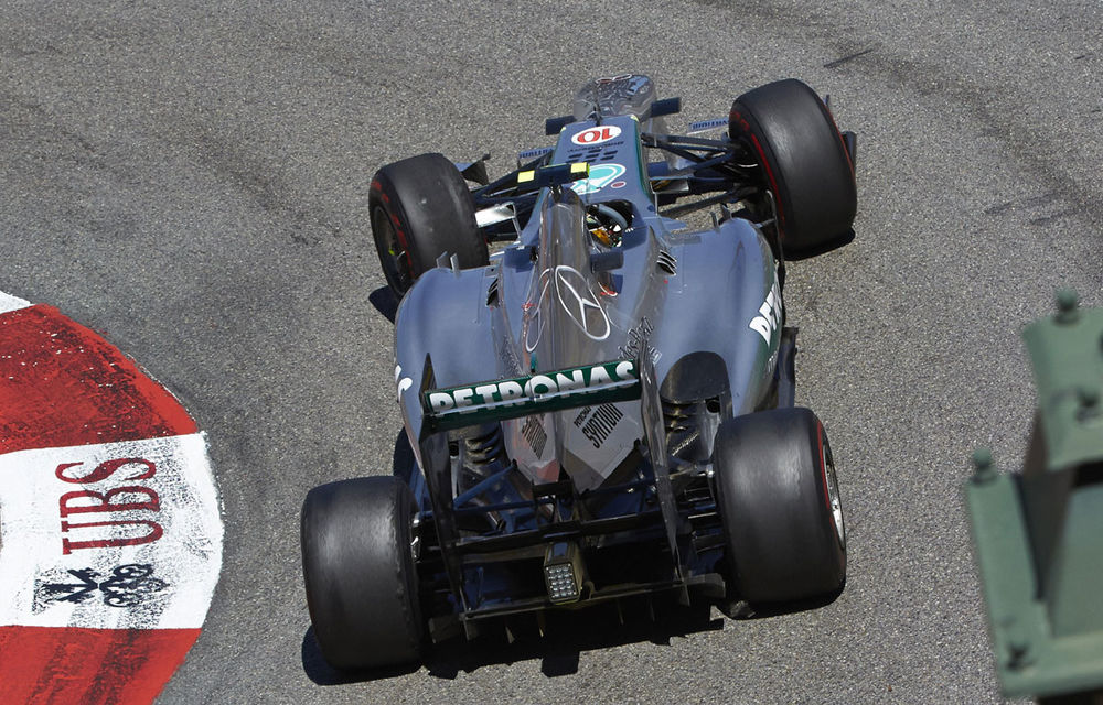 Secretele victoriei Mercedes la Monaco: frânele şi suspensiile spate - Poza 1
