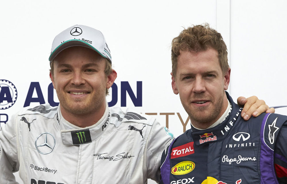 Testul Mercedes cu Pirelli, dezvăluit de Rosberg într-o conversaţie cu Vettel - Poza 1