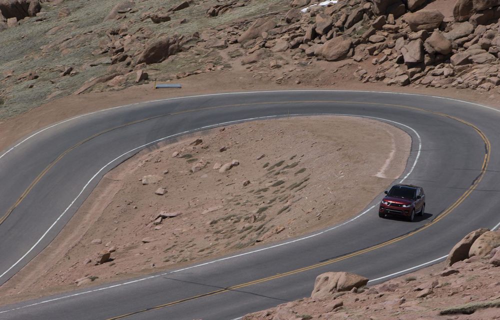 Range Rover Sport a devenit cel mai rapid SUV de serie la Pikes Peak - Poza 12