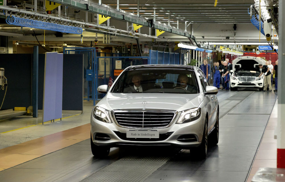 Mercedes a demarat producţia noului S-Klasse la Sindelfingen - Poza 2