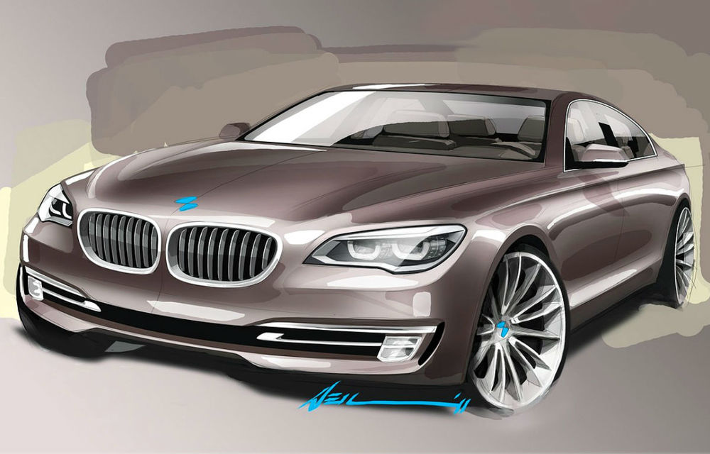 Viitorul BMW Seria 7 va cântări mai puţin decât actualul Seria 5 - Poza 1