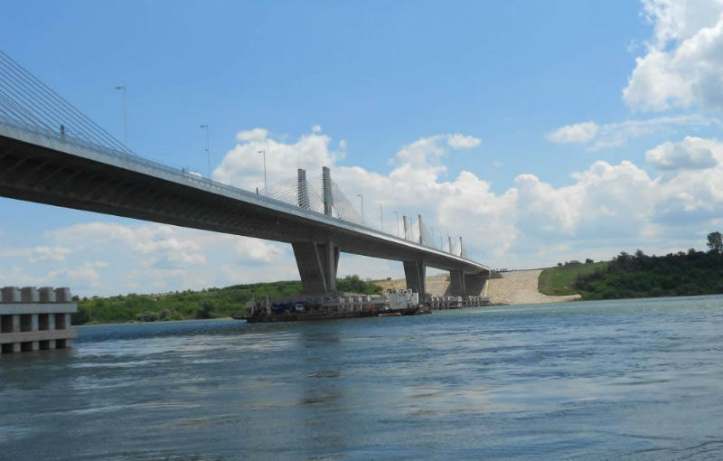 Podul Calafat - Vidin, al doilea pod dintre România şi Bulgaria, a fost deschis circulaţiei - Poza 1