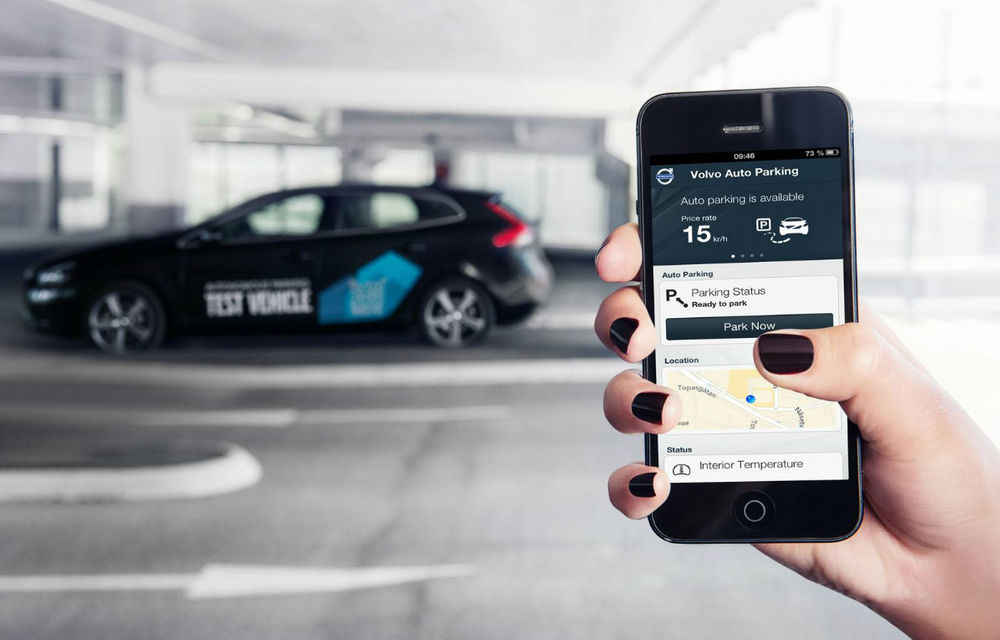 Volvo prezintă o nouă tehnologie inovatoare: Parcarea autonomă - Poza 1