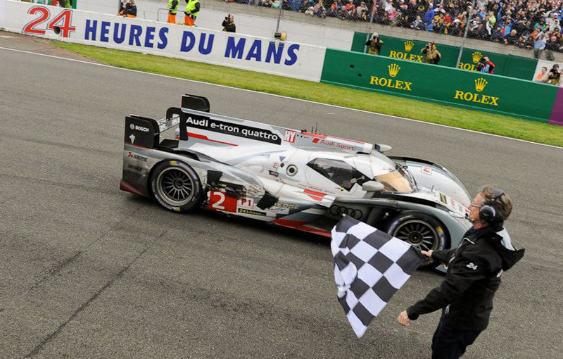 Audi a câștigat pentru a 12-a oară cursa de 24 de ore de la Le Mans. Toyota, pe locul al doilea - Poza 4