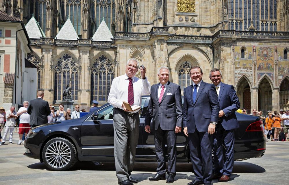 Skoda Superb a devenit maşina oficială a preşedintelui Cehiei - Poza 3