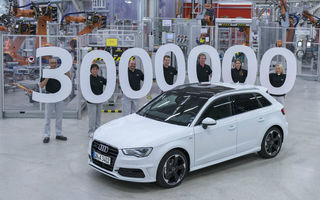 Audi A3: Trei milioane de unităţi produse în 17 ani