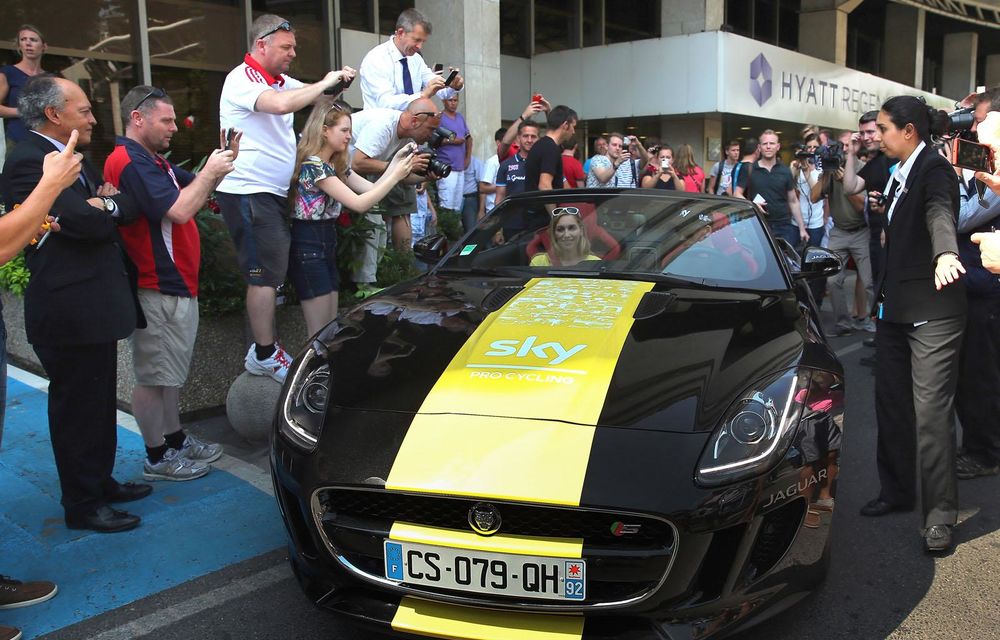Câştigătorul Turului Franţei a primit cadou un Jaguar F-Type - Poza 3