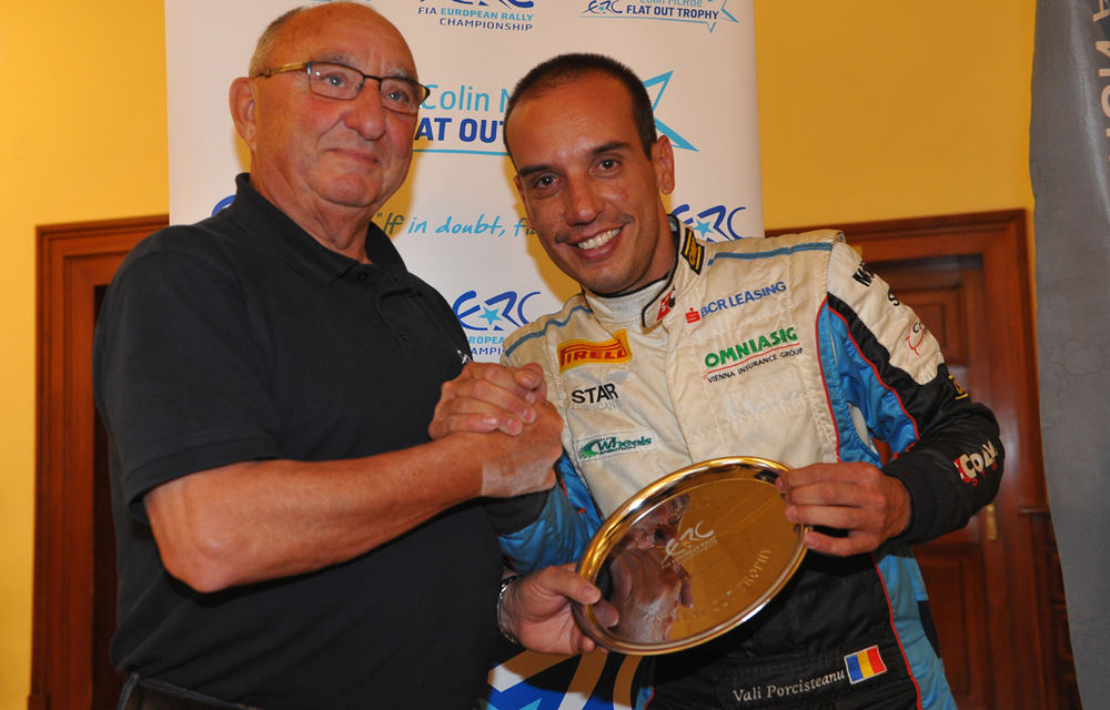 Porcişteanu a câştigat trofeul Colin McRae ERC Flat Out la Raliul Sibiului - Poza 1