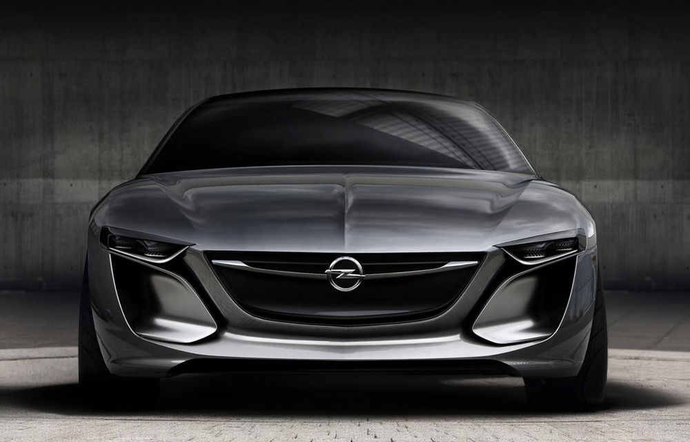 Opel Monza Concept - o nouă imagine dezvăluie complet aspectul frontal - Poza 1