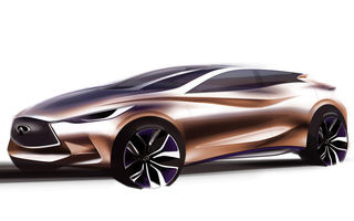Infiniti Q30 Concept - debut mondial la Frankfurt pentru viitorul model compact al japonezilor