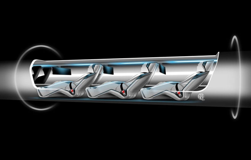 Elon Musk revoluţionează transportul de călători: Hyperloop, &quot;trenul&quot; viitorului - Poza 1