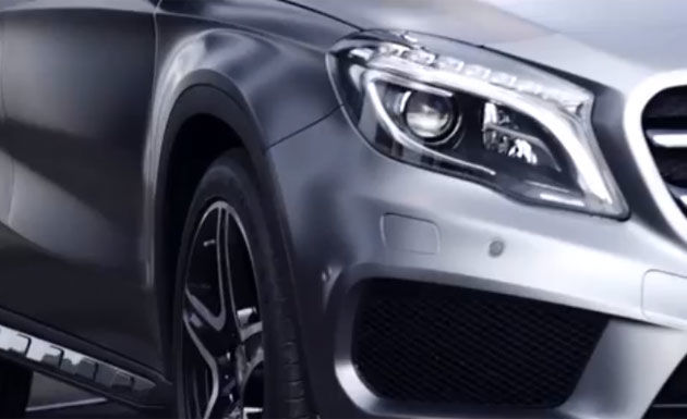 Mercedes GLA - primul clip video care anunţă designul versiunii de serie - Poza 1