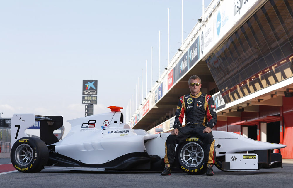 Raikkonen a testat monopostul de GP3 pentru sezonul 2014 - Poza 1