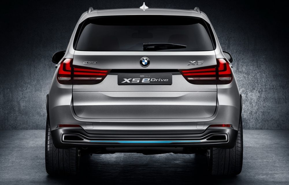 BMW Concept5 eDrive, versiunea hibridă plug-in a lui X5, anunţă un consum mixt de 3.8 litri la sută - Poza 5