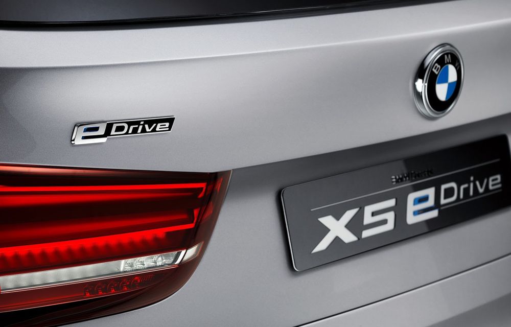 BMW Concept5 eDrive, versiunea hibridă plug-in a lui X5, anunţă un consum mixt de 3.8 litri la sută - Poza 11
