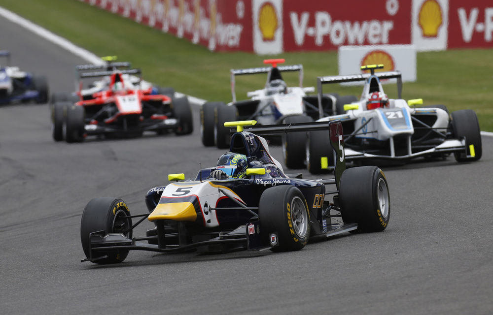 Vişoiu s-a clasat în puncte în ambele curse de GP3 de la Spa-Francorchamps - Poza 1
