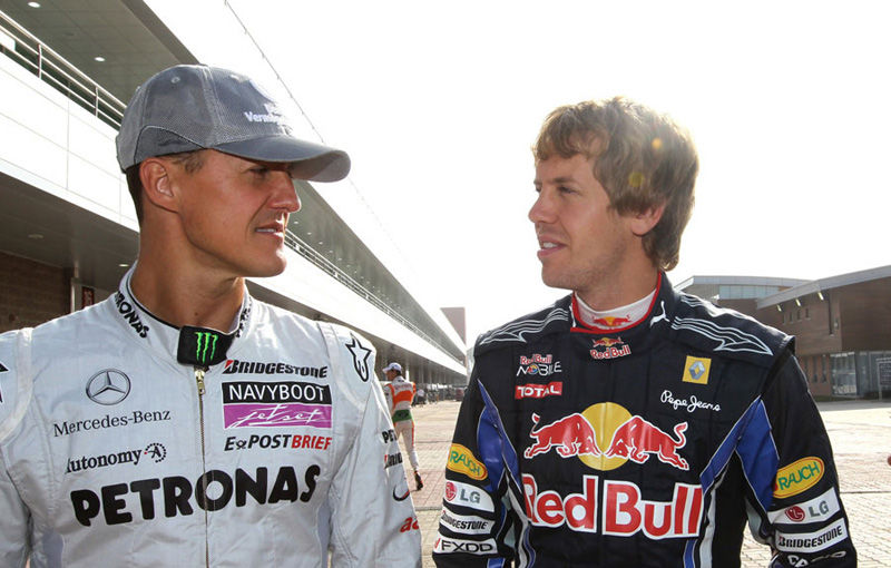Vettel: &quot;Schumacher a fost sursa mea de inspiraţie&quot; - Poza 1