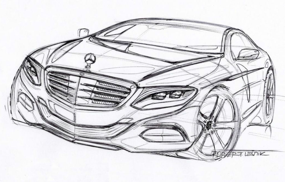 Mercedes-Benz S-Klasse Coupe Concept ar putea debuta la Frankfurt - Poza 1