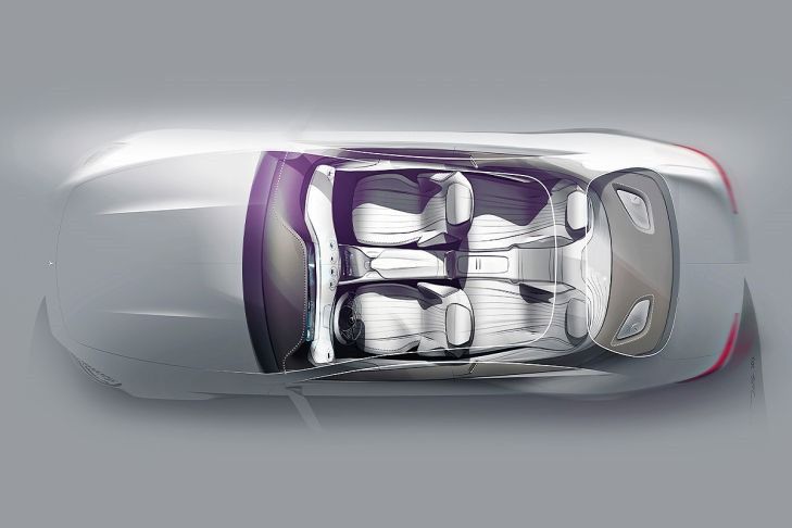 Mercedes Concept S-Klasse Coupe - urmaşul lui CL, anticipat de o schiţă înaintea lansării la Frankfurt - Poza 6