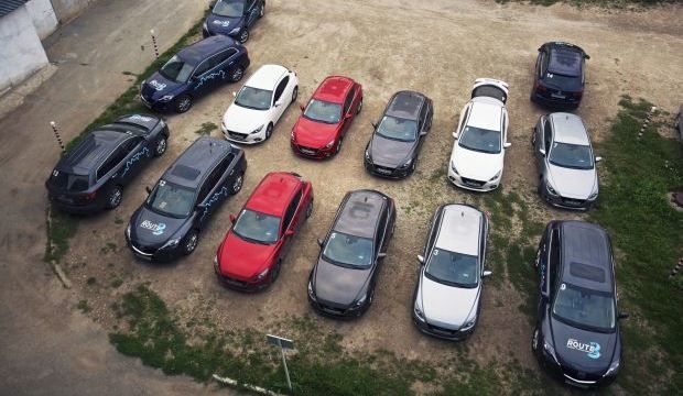 Mazda3 a ajuns la Salonul de la Frankfurt după o aventură de 16.000 de kilometri - Poza 13