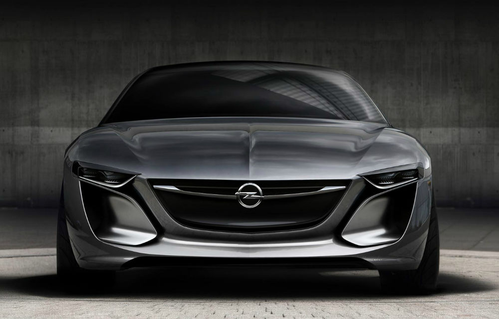 Opel Monza, conceptul care prezintă noua direcţie de design, a debutat la Frankfurt - Poza 1