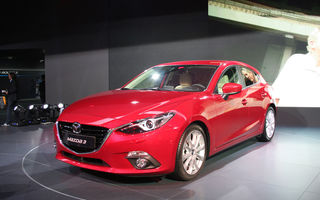 FRANKFURT 2013 LIVE: Noile Mazda3 hatchback şi sedan, vedetele standului japonez