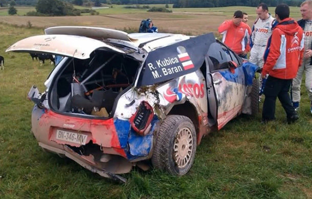 VIDEO: Kubica a avut un nou accident major în raliuri - Poza 1