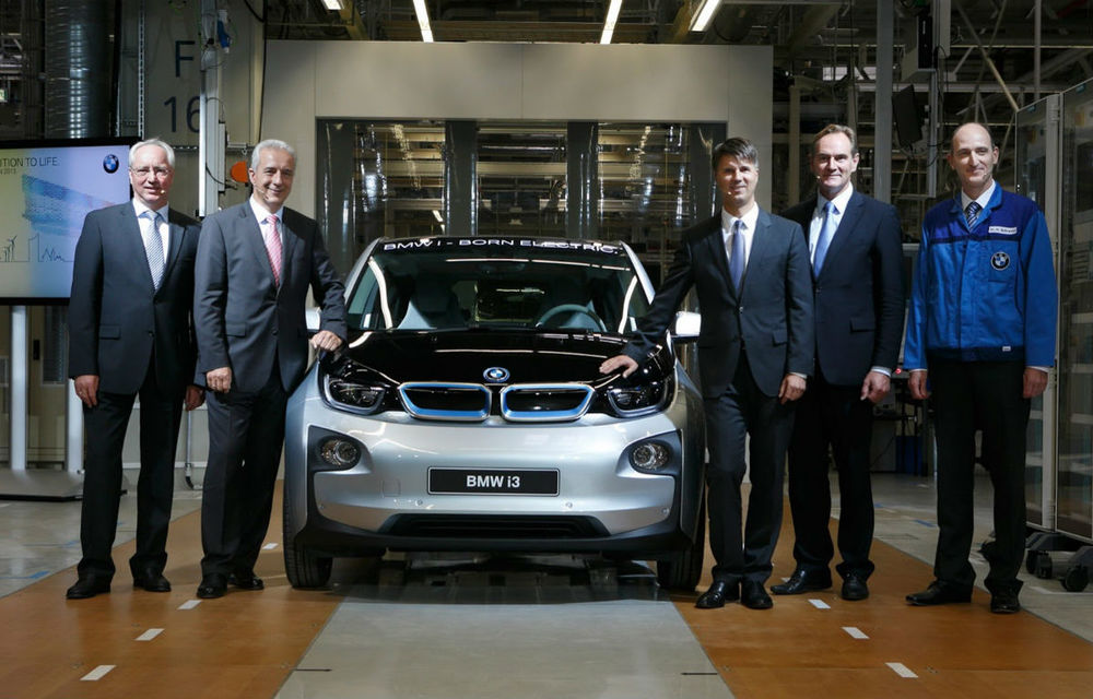 BMW i3 a intrat oficial în producţie la uzina din Leipzig - Poza 1