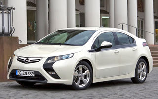 Opel reduce preţul lui Ampera: 39.900 euro pe piaţa din România
