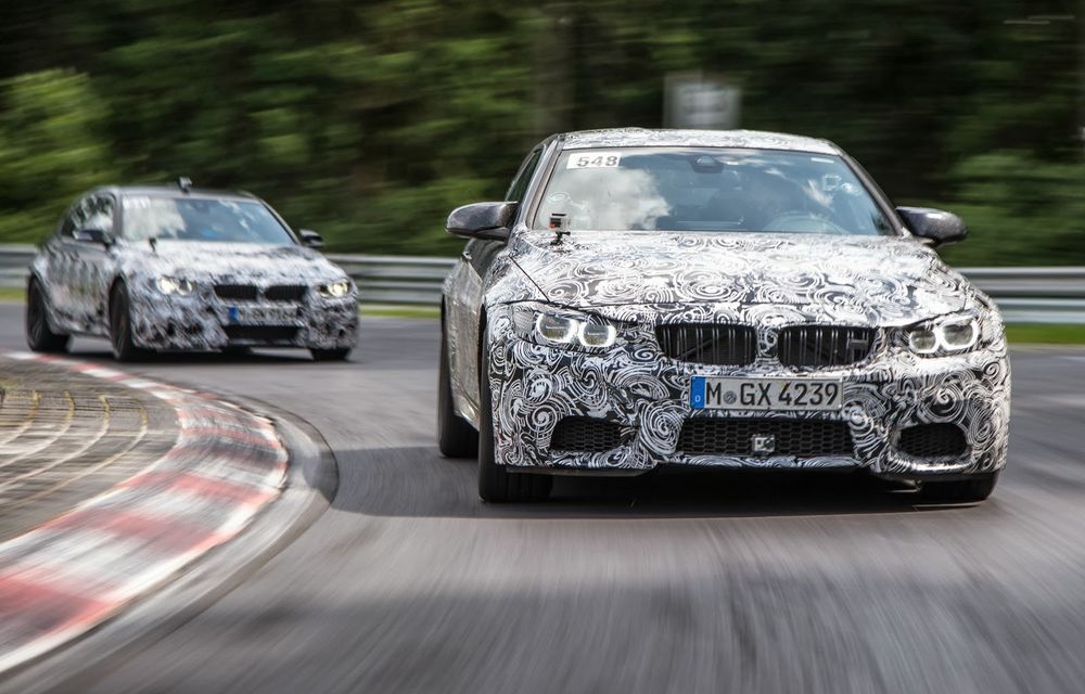 BMW M3 şi M4: 430 CP şi 500 Nm, transmisie manuală în standard - Poza 2