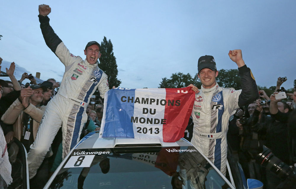 Ogier a devenit campion mondial în WRC după prima probă specială din Raliul Franţei - Poza 2