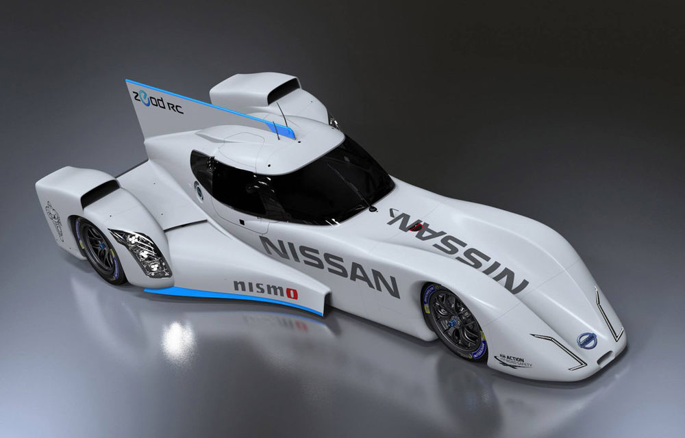 Nissan ZEOD RC, prima maşină care va parcurge un tur complet în Cursa de 24 de ore de la Le Mans doar cu motor electric - Poza 1