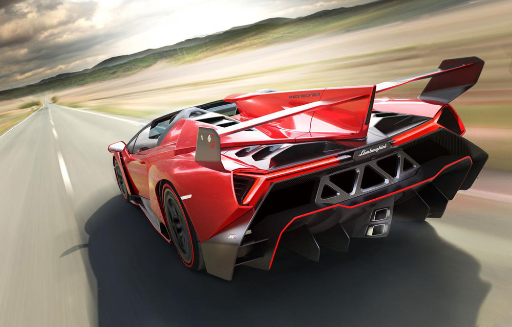UPDATE FOTO: Lamborghini Veneno Roadster este cea mai scumpă decapotabilă din lume - Poza 1